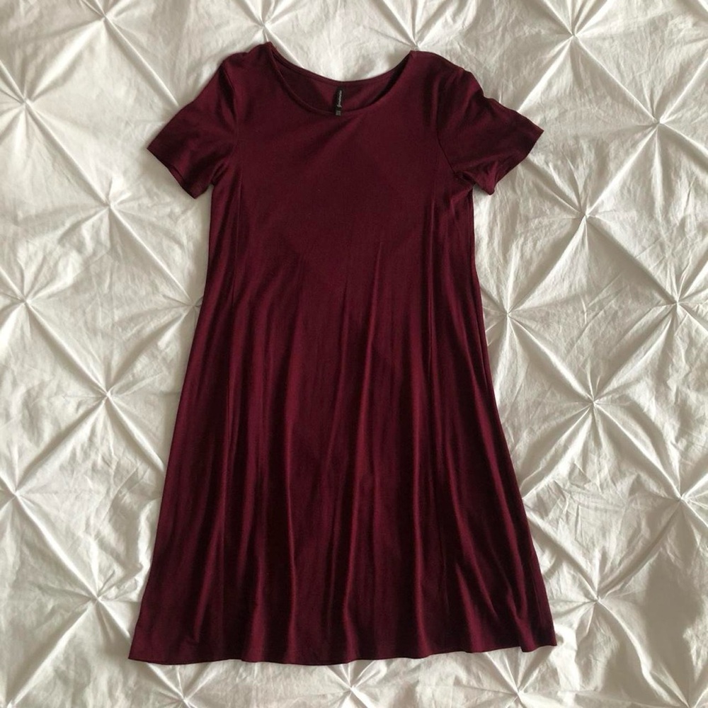 stradivarius tshirt dress